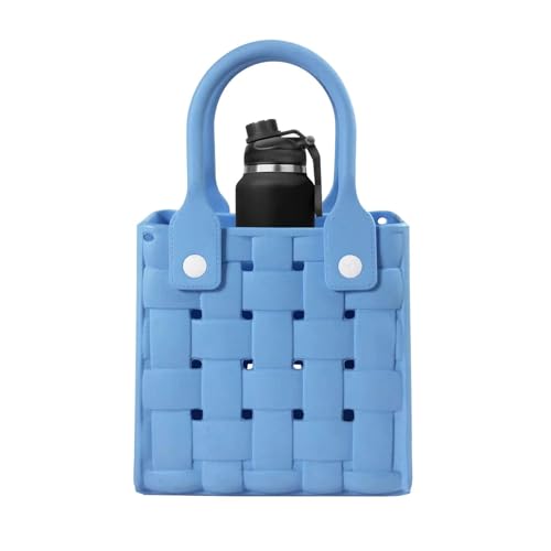 XIAOXIAOYU Strandtasche für Damen – wasserdicht, waschbar, Sommer-Tragetasche, Damen-Tragetasche, wasserdicht, offene Strandtasche mit Löchern, stilvolle Canvas-Netz-Alternative für Pool, , Boot XIAOXIAOYU Strandtasche für Damen – wasserdicht, waschbar, Sommer-Tragetasche, Damen-Tragetasche, wasserdicht, offene Strandtasche mit Löchern, stilvolle Canvas-Netz-Alternative für Pool, , Boot von XIAOXIAOYU