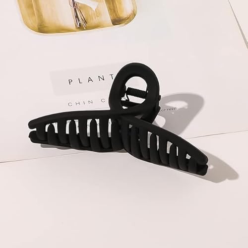1Pcs Fashion Square Matte Hair Claw Clips Large Non-slip Acryl Banana Hair Clamps for Women Girls Hair Styling Accessories von XIAOXIN