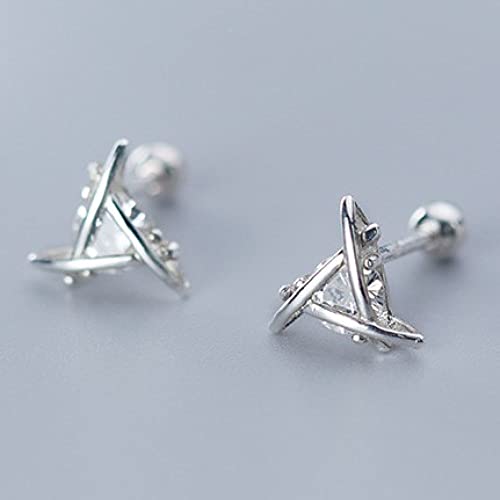 XIAOXIXI Ohrstecker,S925 Silber Ohrringe Ohrstecker Dreieckige Zirkon Ohrstecker Stilvolle Knorpel Kleine Ohrstecker Frauen Mädchen Paare XIAOXIXI Ohrstecker,S925 Silber Ohrringe Ohrstecker Dreieckige Zirkon Ohrstecker Stilvolle Knorpel Kleine Ohrstecker Frauen Mädchen Paare von XIAOXIXI
