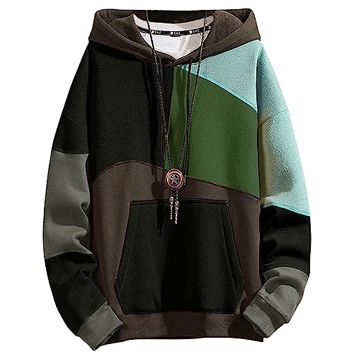 XIAOYAO Hoodie Herren Techwear Kapuzenpullover Hip Hop Long Sleeve Streetwear Urban Pullover Unisex Casual von XIAOYAO