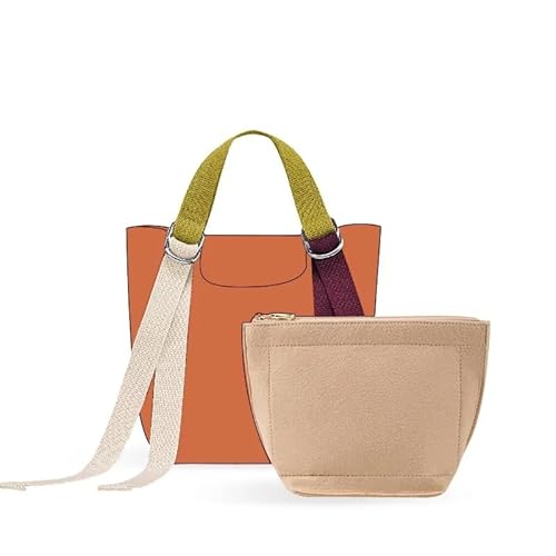 Bag Liner Handtaschen-Organizer aus Filz mit Mehreren Taschen, gefütterter Organizer for mittelgroße Replay-Handtaschen von XIAOYIBAIHUOUK