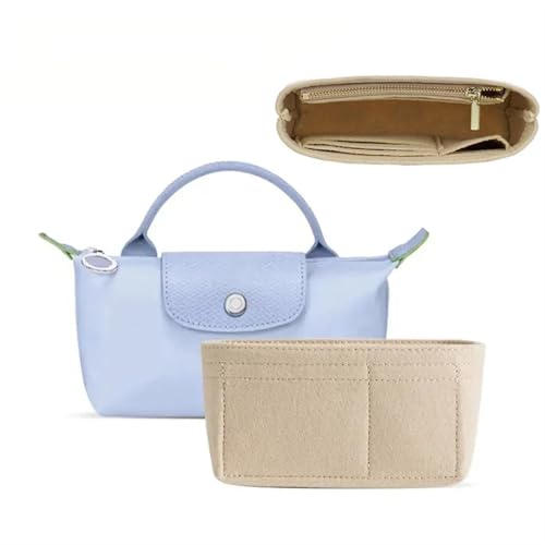 Liner-Filz-Organizer-Tasche, Tragetasche for Longchamp-Mini-Handtaschen von XIAOYIBAIHUOUK