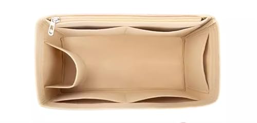 Taschen-Organizer mit Filzeinsatz for LV Speedy 20 25 30 35 Handtasche Innentaschen-Organizer Reiseaufbewahrung tragbare Kosmetiktasche(for speedy30) von XIAOYIBAIHUOUK