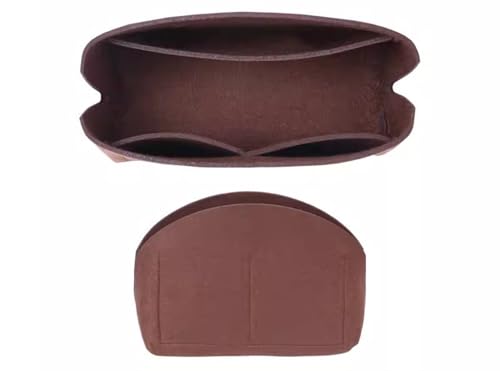 Taschenaufbewahrungseinsatz for LV ALMA-Handtaschen. Innentasche. Handtaschen-Organizer-Einsatz. Aufbewahrungstasche mit Brieftaschenfutter(Coffee b,ALMA small) von XIAOYIBAIHUOUK