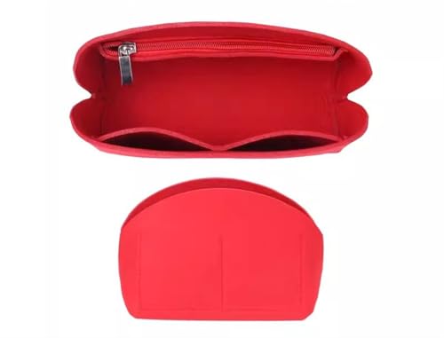 Taschenaufbewahrungseinsatz for LV ALMA-Handtaschen. Innentasche. Handtaschen-Organizer-Einsatz. Aufbewahrungstasche mit Brieftaschenfutter(Red a,ALMA small) von XIAOYIBAIHUOUK