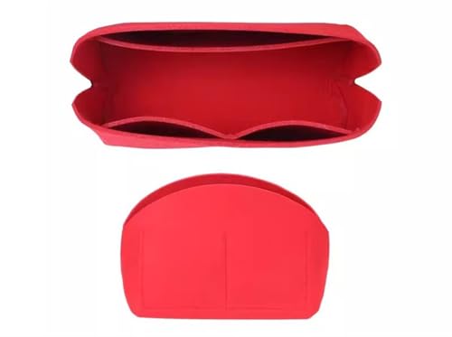 Taschenaufbewahrungseinsatz for LV ALMA-Handtaschen. Innentasche. Handtaschen-Organizer-Einsatz. Aufbewahrungstasche mit Brieftaschenfutter(Red b,ALMA small) von XIAOYIBAIHUOUK