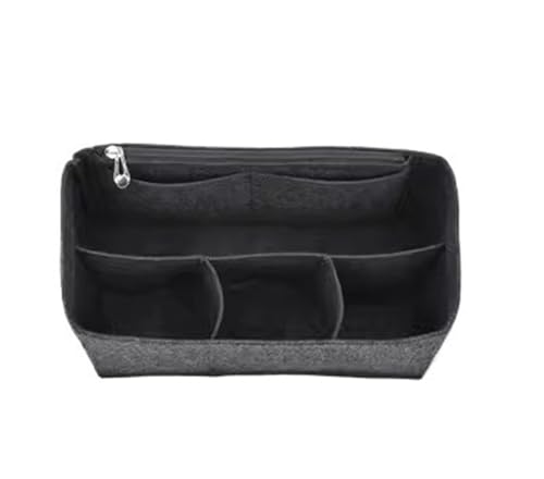 Taschenaufbewahrungseinsatz for Longchamp-Handtaschen mit langem Griff. Taschenorganizer-Einsatz. Aufbewahrungstasche mit Brieftaschenfutter(Black A,Large) von XIAOYIBAIHUOUK