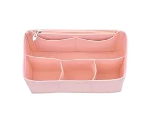 Taschenaufbewahrungseinsatz for Longchamp-Handtaschen mit langem Griff. Taschenorganizer-Einsatz. Aufbewahrungstasche mit Brieftaschenfutter(Pink A,Large) von XIAOYIBAIHUOUK