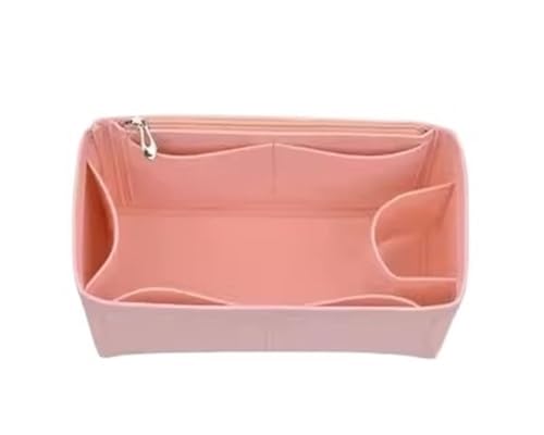 Taschenaufbewahrungseinsatz for Longchamp-Handtaschen mit langem Griff. Taschenorganizer-Einsatz. Aufbewahrungstasche mit Brieftaschenfutter(Pink B,Large) von XIAOYIBAIHUOUK