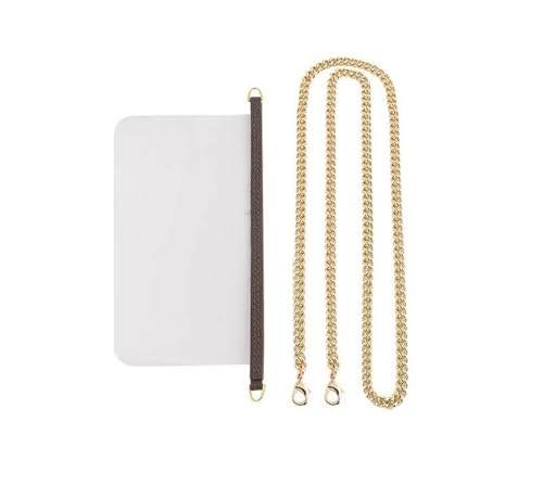 Wiederverwendeter Schultergurt, kompatibel mit Gucci GG Long Wallet Schultertasche Umhängetasche Metallkette(110cm) von XIAOYIBAIHUOUK