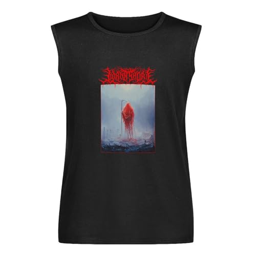 I Return to Nothingness Lorna Shore Men Clothings Men's Vests Tank Tops O-Neck 100% Cotton Undershirts Unisex Sleeveless T-Shirt M von XIASHUN