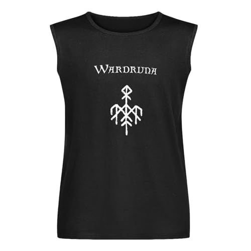 Wardruna Norwegian Nordic Folk Music Group Men Men's Vests Tank Tops O-Neck 100% Cotton Undershirts Unisex Sleeveless T-Shirt XXL von XIASHUN