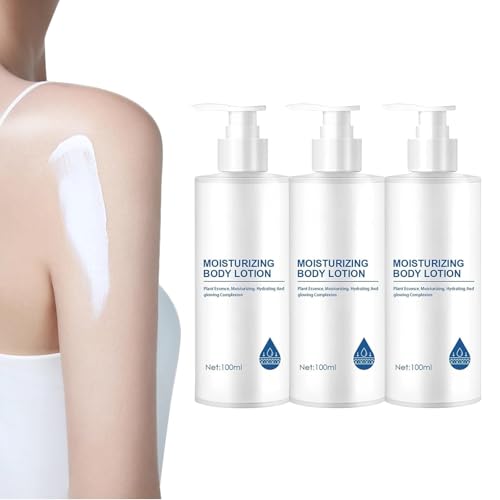 Feuchtigkeitsspendende Körperlotion, hochwirksame kosmetische Wirkung, feuchtigkeitsspendend, leicht und nicht fettend, für Körper, Knie, Achseln und Achseln, mit Sheabutter von XIBDGNTNE