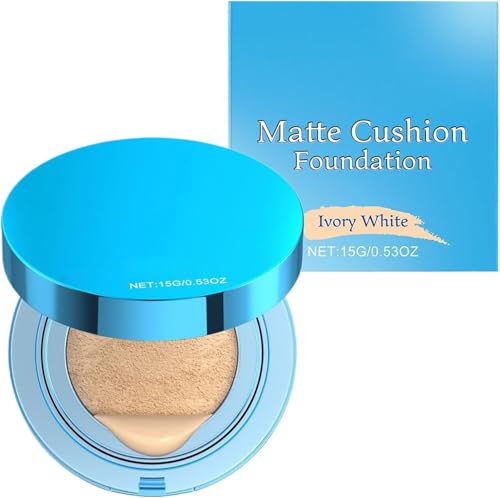 Make-up-Foundation-Kissen, weicher, matter Concealer mit Ölkontrolle, hochdeckender, matter Concealer, langanhaltend, wasserfest, für die tägliche Anwendung von XIBDGNTNE
