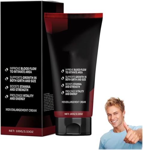 Men Max Cream – Ultraleichte Feuchtigkeitscreme, 100 g, Enhancement-Extender-Salbe, pflegende Körperpflege für mehr Wohlbefinden und Selbstvertrauen von XIBDGNTNE