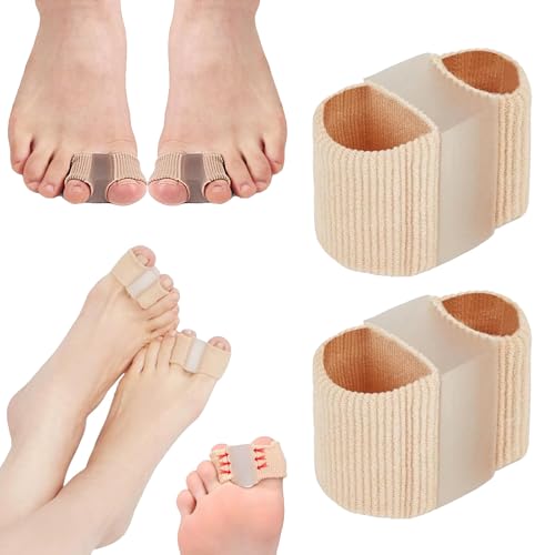 Chiclify Toe Spacers, Toe Separators for Women, Premium Elastic Toe Separators – Comfortable Pain Relief & Alignment, Bunion Toe Separators for Foot Hammer Toe and Yoga Foot Care Tool (2pcs) von XIBHDN