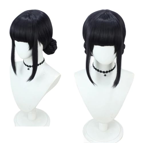 Demon Hunters Costume Rumi Wig Cosplay Kids, Anime Mira Zoey Purple Braided Costume Wig, Zoey Kpop DemonHunters Outfit (B) von XIBHDN