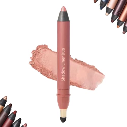Shadow Liner 2-in-1 Eyeliner & Eyeshadow, Shinalify Eyeshadow, Waterproof and Sweat-Proof, Not Easy to Smudge, Easily Create a Smoky Eyes (A) von XIBHDN
