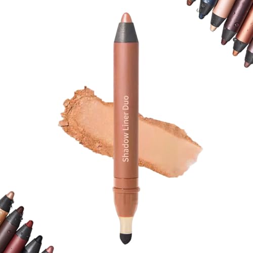 Shadow Liner 2-in-1 Eyeliner & Eyeshadow, Shinalify Eyeshadow, Waterproof and Sweat-Proof, Not Easy to Smudge, Easily Create a Smoky Eyes (C) von XIBHDN