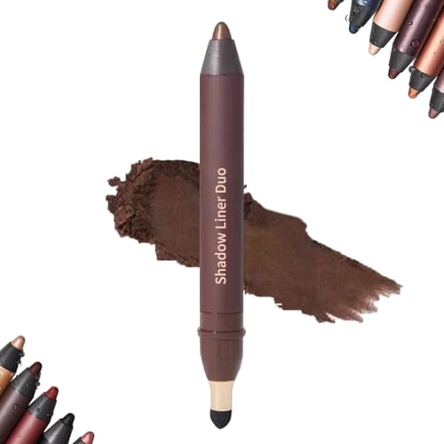 Shadow Liner 2-in-1 Eyeliner & Eyeshadow, Shinalify Eyeshadow, Waterproof and Sweat-Proof, Not Easy to Smudge, Easily Create a Smoky Eyes (F) von XIBHDN