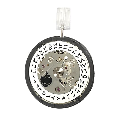 XIDIT 1 x Uhrwerk, automatisches mechanisches Uhrwerk, NH35, NH35A, 24 Juwelen, hohe Genauigkeit, weiß von XIDIT