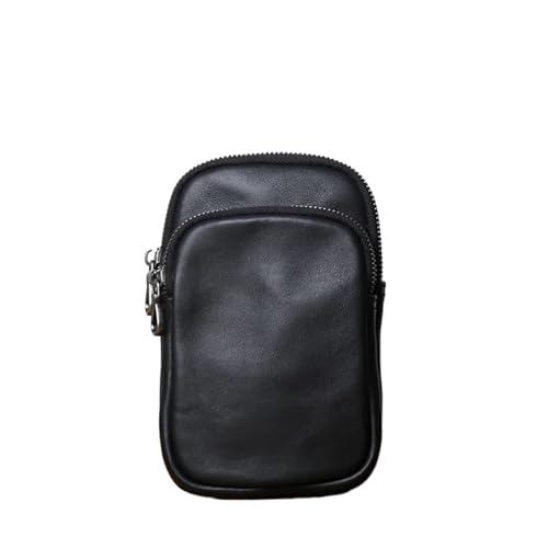 Hüfttasche 1 stücke Taille Pack Retro Leder Vertikale Tasche Männer Casual von XIEHYA