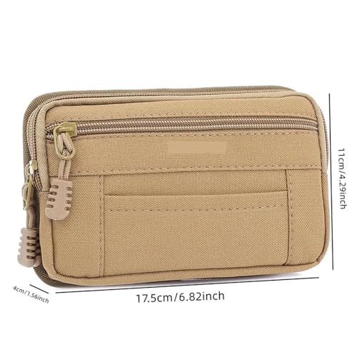 Hüfttasche Hüfttasche Herren Tasche Outdoor Wasserdicht Sportgürtel Nylontasche Reise(Green) von XIEHYA