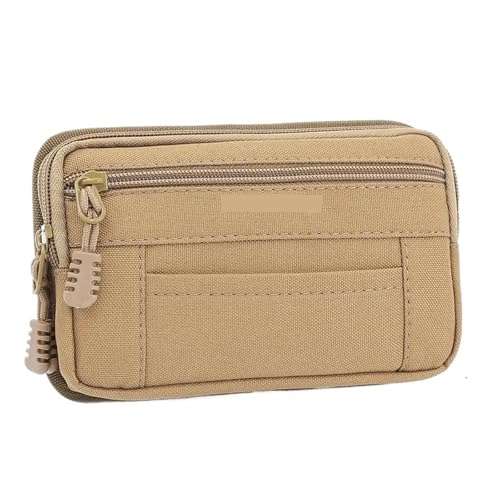 Hüfttasche Hüfttasche Herren Tasche Outdoor Wasserdicht Sportgürtel Nylontasche Reise(Khaki) von XIEHYA