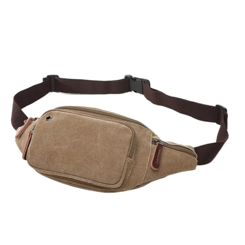 Hüfttasche Hüfttasche Multifunktions-Leinwand for Herren, Gürteltasche for, for(Khaki) von XIEHYA