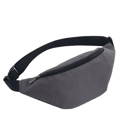Hüfttasche Taille Tasche Frauen Gürtel Reise Männer Hüfte Bum Taschen wasserdichte Weibliche Geldbörse Damen Pack Beutel for Telefon münzen(Grey) von XIEHYA