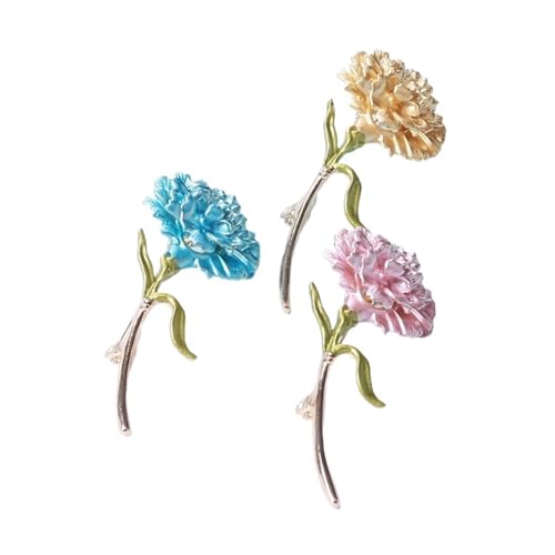 Kragennadeln Für Damen 3 Pcs Kragen Pins for Frauen Blume Brosche Hochzeit Anstecknadeln for Decor Zubehör von XIEHYA