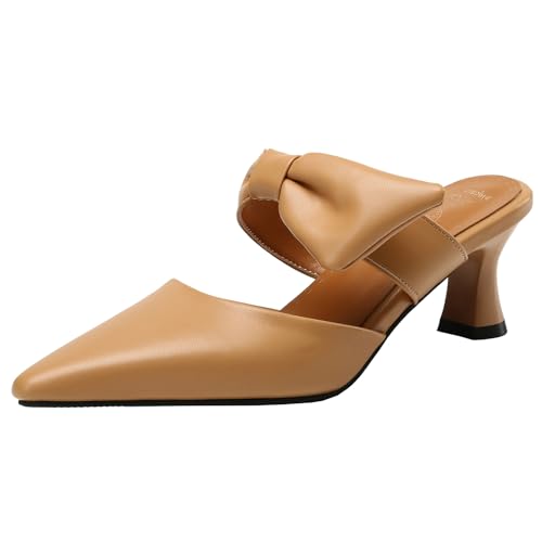 XIEPP Comfort Slide Sandalen mit Blockabsatz für Damen Slip-On Geschlossene Pantoletten für den Sommer XIEPP Comfort Slide Sandalen mit Blockabsatz für Damen Slip-On Geschlossene Pantoletten für den Sommer von XIEPP