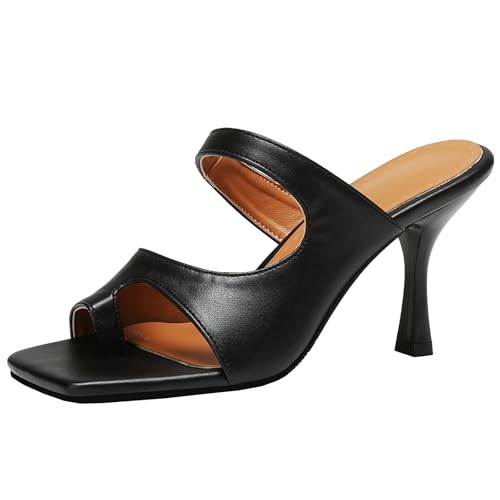 XIEPP Damen Sandalen mit Absatz Sommer Sandalen mit Offener Zehe und Stilettoabsatz XIEPP Damen Sandalen mit Absatz Sommer Sandalen mit Offener Zehe und Stilettoabsatz von XIEPP