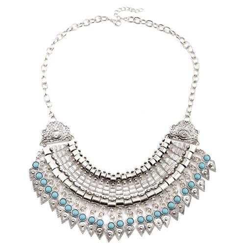 XIGAWAY Tribal Statement Choker Vintage Anhänger Halsketten Frauen Mädchen Schmuck Geschenk von XIGAWAY