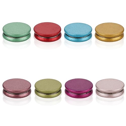 8 Stück Hijab Magnetnadeln,1,4 cm Vielseitig Einsetzbar Hijab Magnetische Pins Hijab-Magnete Ohne Haken Starke Magnetische Hijab-Nadeln Nadellose Brosche für Frauen Kleidung (Farbe K) von XIHIRCD