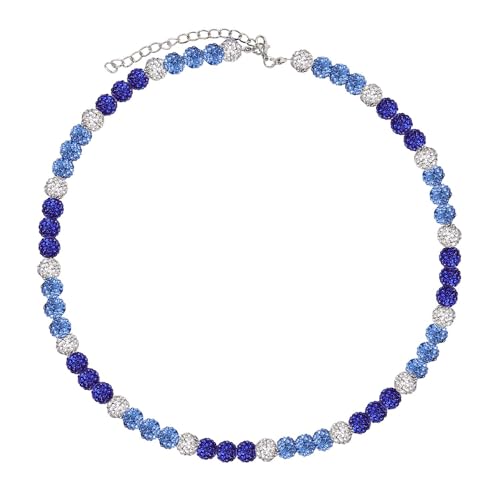 Philadelphia Baseball-Halskette, Funkelnde Strasssteine Inspirierte Perlenketten Sportler-Sport-Halskette Schmuckgeschenke für Männer Frauen Baseball-Team-Liebhaber (3 Farben) von XIHIRCD