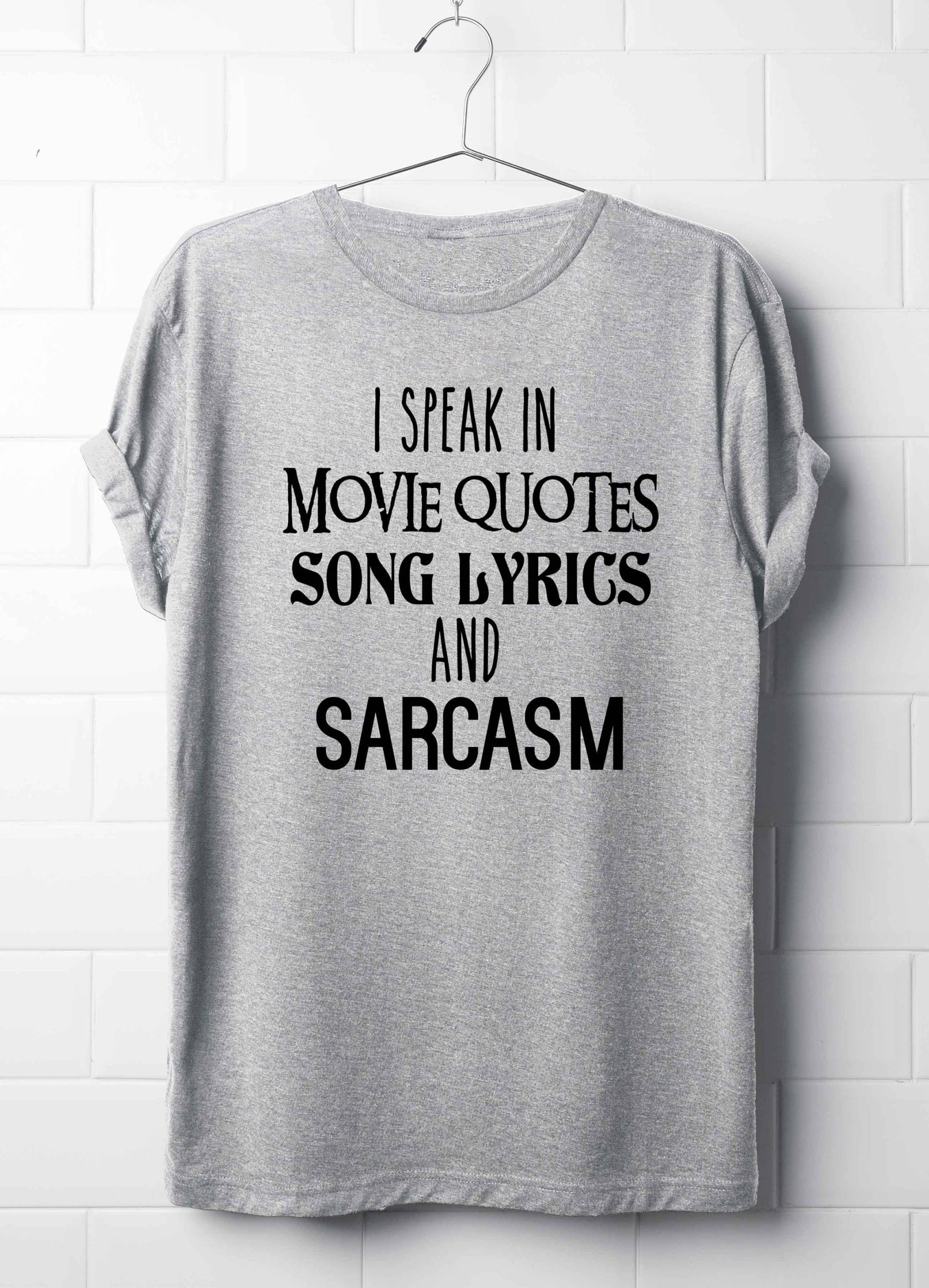 Ich Spreche in Filmzitaten Songtexten Und Sarkasmus von XIIISameOnly