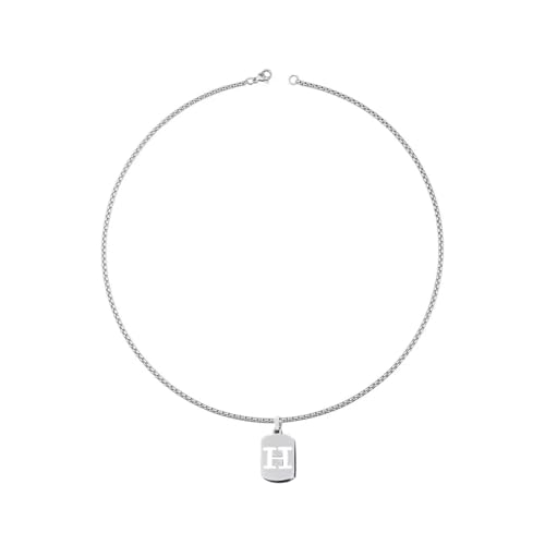 Einfacher Stil kette herren, Buchstabe silberkette herren, Halskette für Jungen und Männer im Teenageralter. Einfacher Stil kette herren, Buchstabe silberkette herren, Halskette für Jungen und Männer im Teenageralter. von XIJEQOW