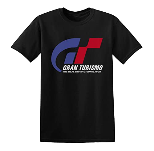 Gran Turismo T-Shirt Racing Simulation Game Series Black White T-Shirt von XIKANGGMEI