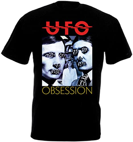 UFO - T-Shirt Black Blue Green Graphite Hard Rock UFO - T-Shirt Black Blue Green Graphite Hard Rock von XIKANGGMEI