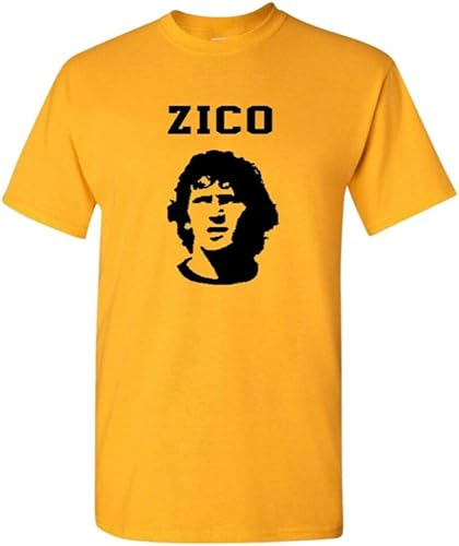 Zico Brazil World Cup Football Mens T-Shirt von XIKANGGMEI