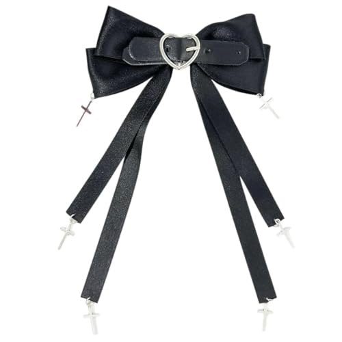 2000er Mädchen Schleife Haarspange Seitenclip Mode Haarspangen Frauen Pferdeschwanz Halter Weibliche Haarschleifen Maskeraden Party Headwe von XINAJUND