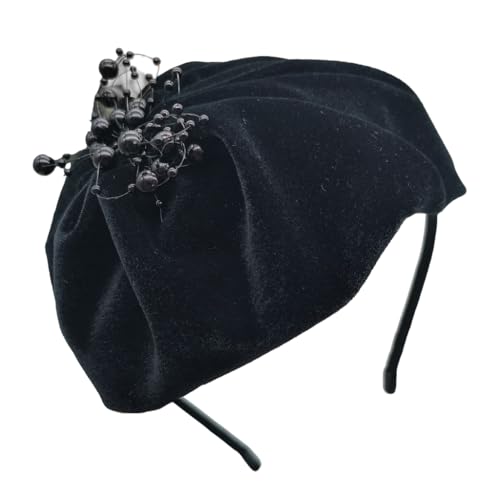 XINAJUND Haarreif mit französischer Tierschleife, weibliches Haarstyling, Ornamente, Bankett, Kopfschmuck von XINAJUND