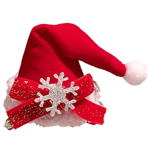 XINAJUND Haarspange mit Weihnachtsfest-Motiv für Studenten, Mädchen, rutschfest, 3D-Weihnachtsmannmützen, Haarspange für alle Altersgruppen, Party-Haarschmuck XINAJUND Haarspange mit Weihnachtsfest-Motiv für Studenten, Mädchen, rutschfest, 3D-Weihnachtsmannmützen, Haarspange für alle Altersgruppen, Party-Haarschmuck von XINAJUND