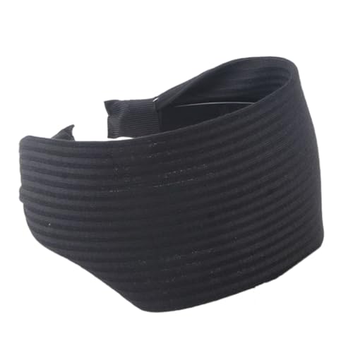 XINAJUND Stilvoller Strick-Haarreif, auffälliger Kopfschmuck, breite Kopfbedeckung für Make-up, Freizeitkleidung für heiße Mädchen von XINAJUND