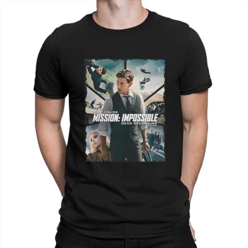 XINBAOHUANGPIN MISSION-IMPOSSIBLET-Men-TShirt-Tom-Cruise-American-Actor-Crewneck-Tops-100-Cotton-T-Shirt-Funny-High XINBAOHUANGPIN MISSION-IMPOSSIBLET-Men-TShirt-Tom-Cruise-American-Actor-Crewneck-Tops-100-Cotton-T-Shirt-Funny-High von XINBAOHUANGPIN