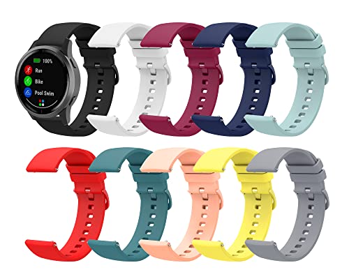 XINBOOBA Compatible with Huawei Watch GT3 42mm /Galaxy Watch 3 41mm Band/Galaxy Watch 4 Armband,20mm Weiches Silikon Atmungsaktiv Watch Armband für Frauen Männer XINBOOBA Compatible with Huawei Watch GT3 42mm /Galaxy Watch 3 41mm Band/Galaxy Watch 4 Armband,20mm Weiches Silikon Atmungsaktiv Watch Armband für Frauen Männer von XINBOOBA