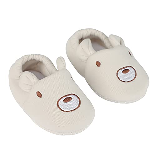 Baby Winter Hausschuhe Kleinkind Wärmehausschuhe Neugeborene Wärmeschuhe Plüsch Lauflernschuhe Rutschfest Babyschuhe Kinder Winterschuhe Wärmepantoffeln Flauschig Hauspantoffeln Fußwärmer 0-3 Jahre von XINCHI