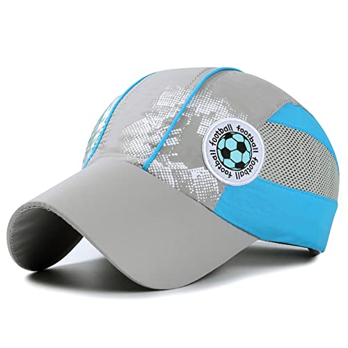 Baseballmütze Schüler Baseball Kappe Netz Sommerhut Schweißband Baseball Cap Pongee Snapback Caps Schnell-trocknend Trucker Cap Fußball Mesh Schirmmütze Verstellbar Sonnenhut Atmungsaktiv Sport Hut von XINCHI