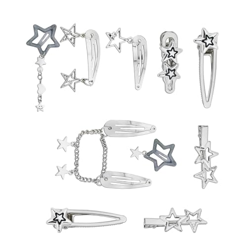 10LOTS EURNISSE GOTRICE STAR HAARPIN KINDER CARTOON UNISEX HAIRSCLIP FÜR DIE EINZEIGHT ZU Einzigartige Haarklammer von XINGLIDA